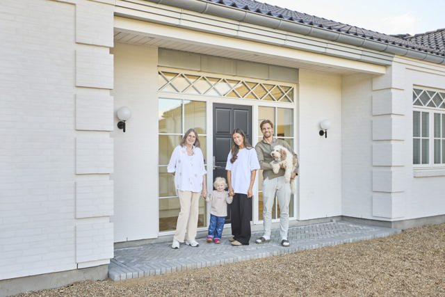 Jakob og Fie virkeliggjorde drømmen om et generationshus på landet