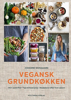 Kogebog 'Vegansk grundkøkken' af Johanne Mosgaard